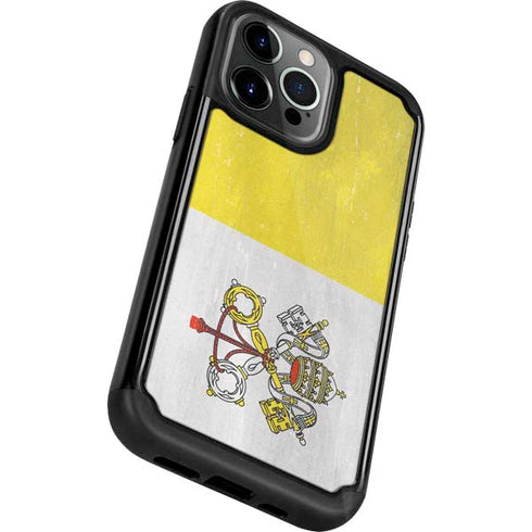 Vatican City Flag Distressed iPhone 13 Pro Cargo Case